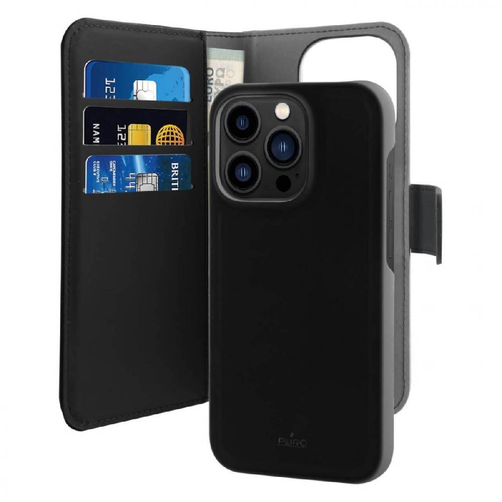 Puro Custodia Wallet Detachable 2 in 1 per iPhone 14 Pro Max Affare Del Giorno