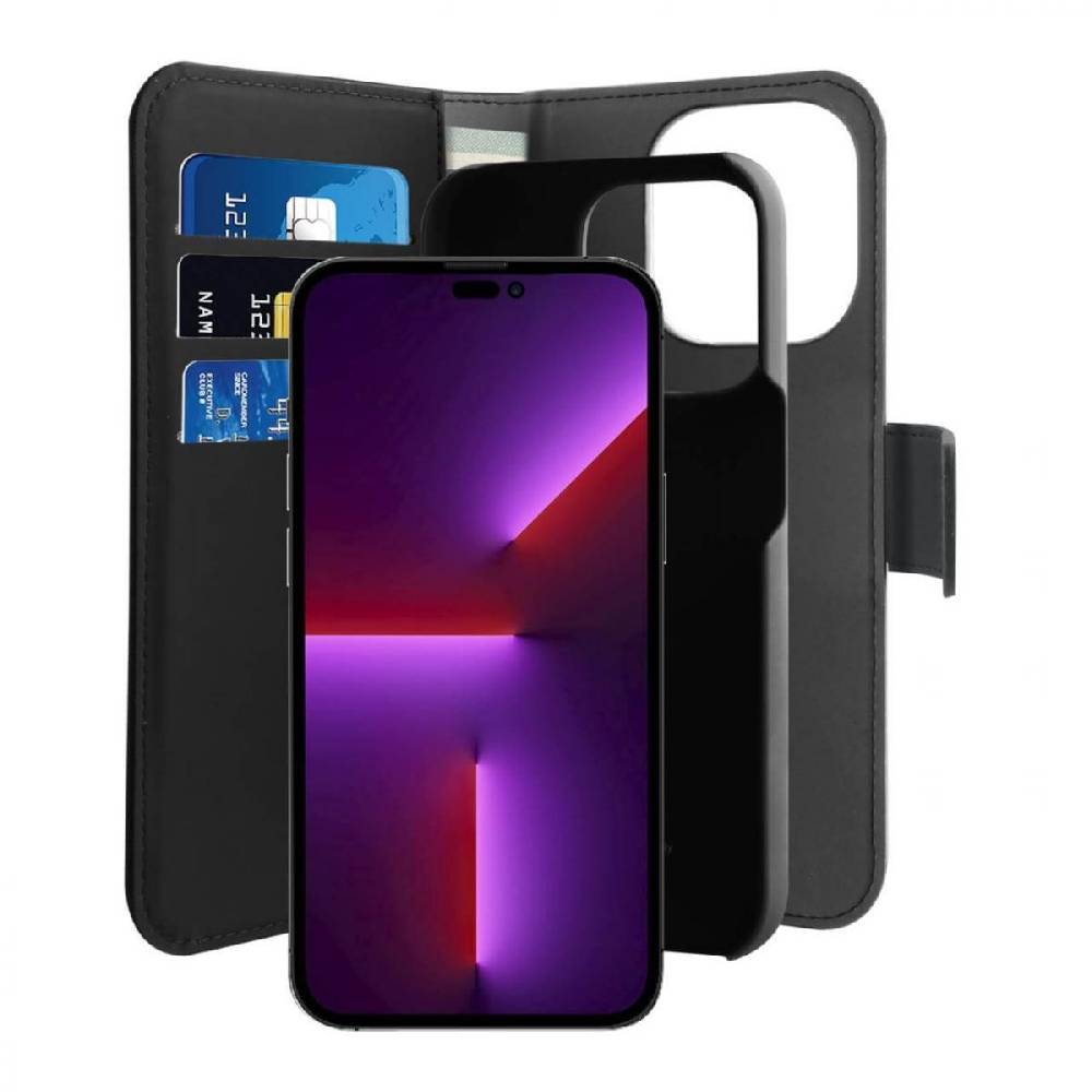 Puro Custodia Wallet Detachable 2 in 1 per iPhone 14 Pro Max Affare Del Giorno