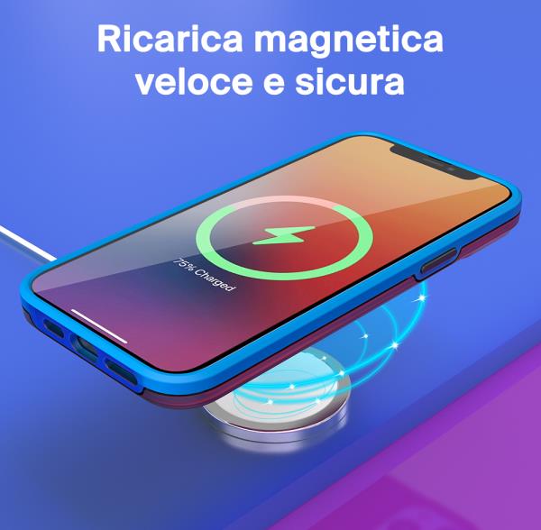 Puro Cover Impact Mag per iPhone 13 Convenienza