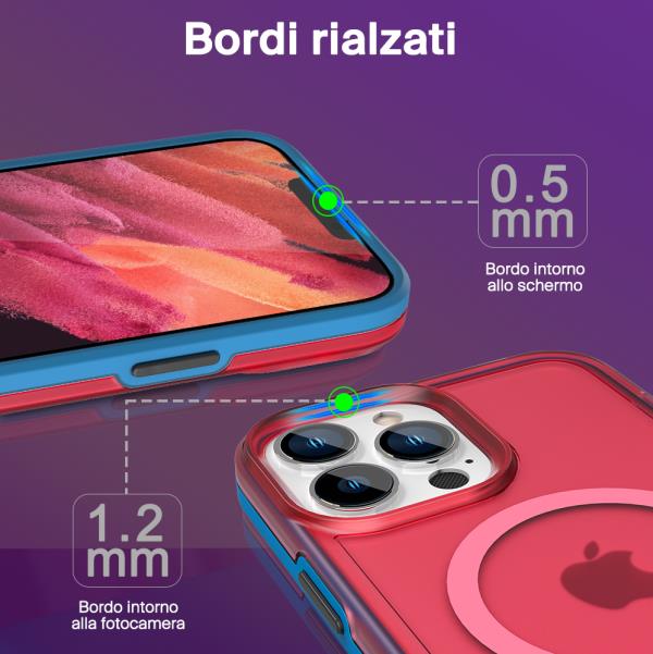 Puro Cover Impact Mag per iPhone 13 Convenienza