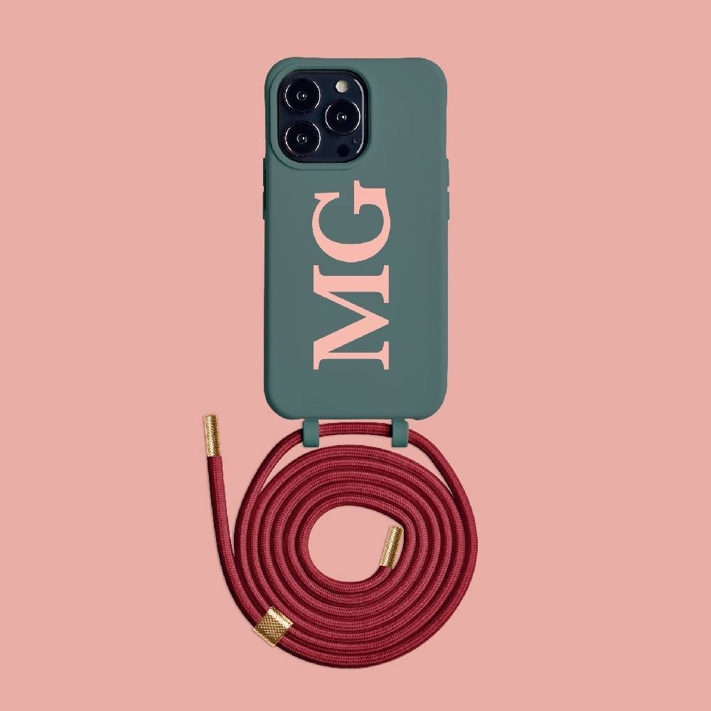 Puro Cover crossbody HANDS UP Blue Lagoon per iPhone Hotsell
