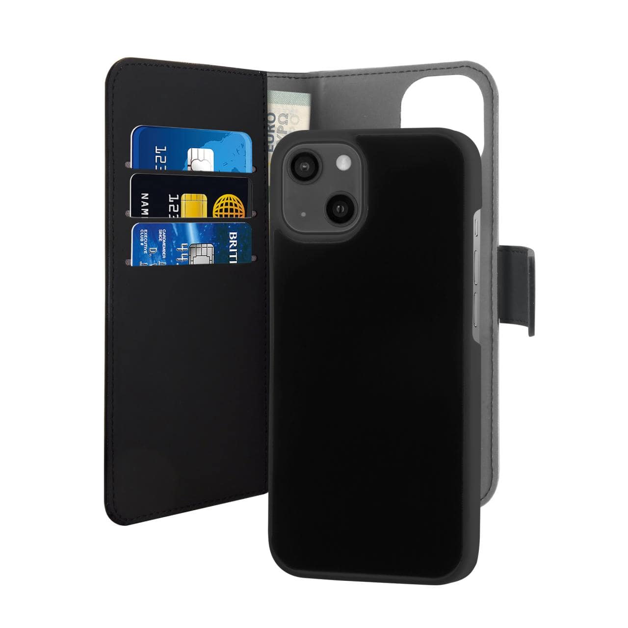 Puro Custodia Wallet Detachable 2 in 1 per iPhone 13 Pro Saldi Di Fabbrica