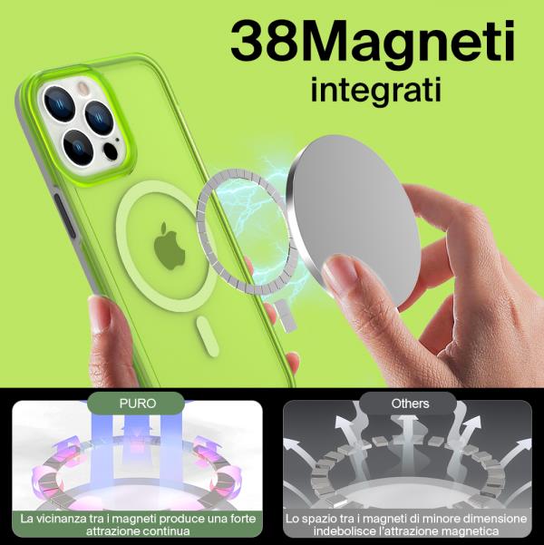 Puro Cover Impact Mag per iPhone 12 e 12 Pro Vendite Flash
