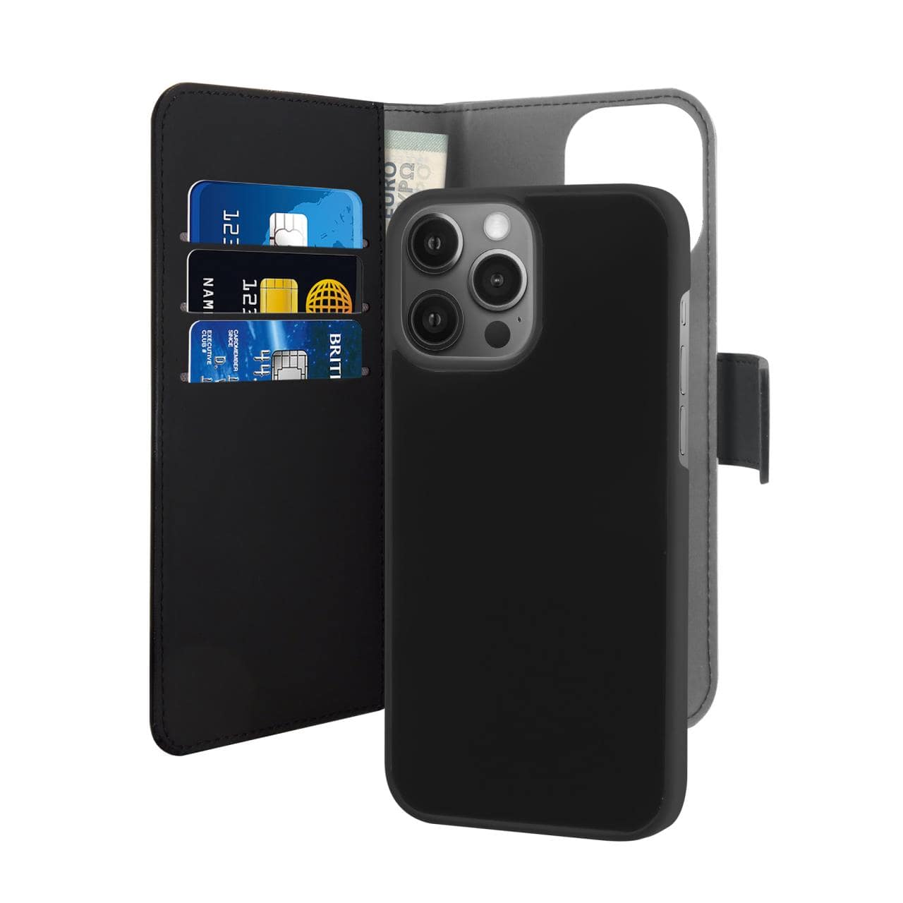 Puro Custodia Wallet Detachable 2 in 1 per iPhone 13 Pro Max 2025