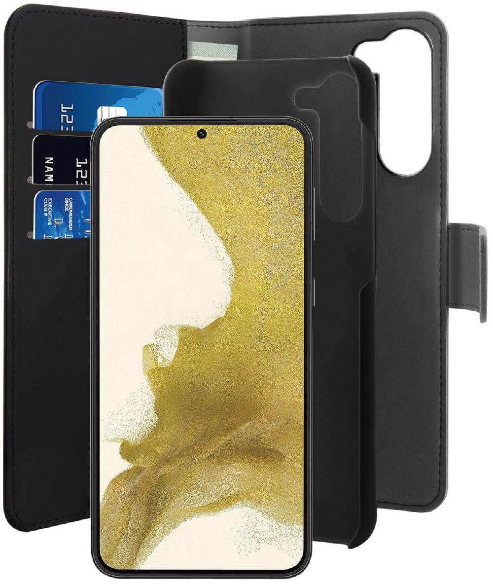 Puro Custodia Wallet Detachable 2 in 1 per Samsung Galaxy S23+ Pezzi Unici