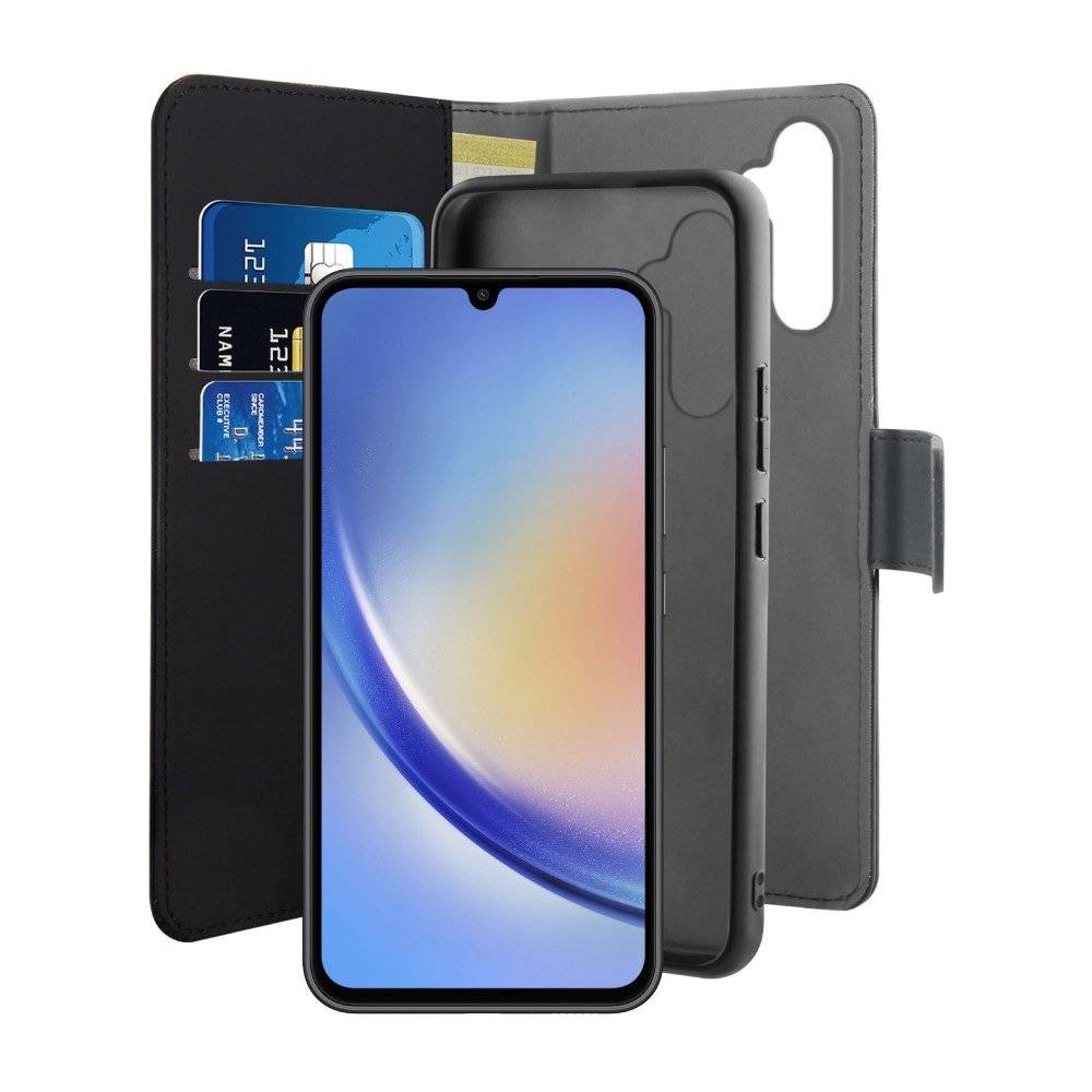 Puro Custodia Wallet Detachable 2 in 1 per Samsung Galaxy A34 Negozi Online