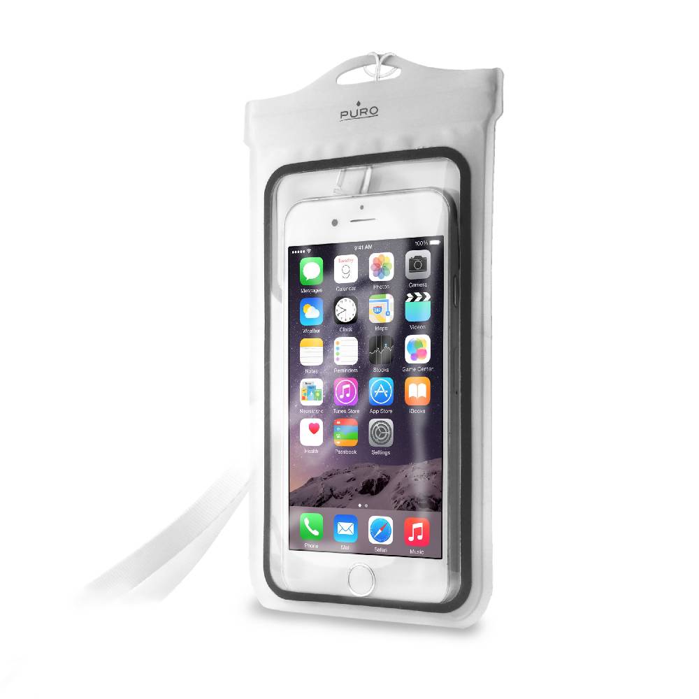 Puro Custodia WATERPROOF fino a 6″ – ideale per iPhone 14 Pro Saldi