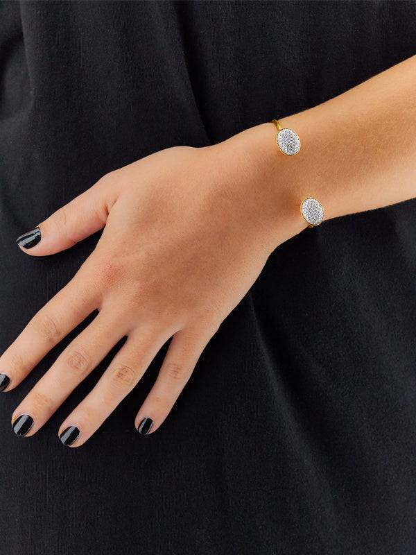 Nanis Bracciale a schiava "BUBBLE" in oro e diamanti (piccolo) – Nanis Italian Jewels Qualità Garantita