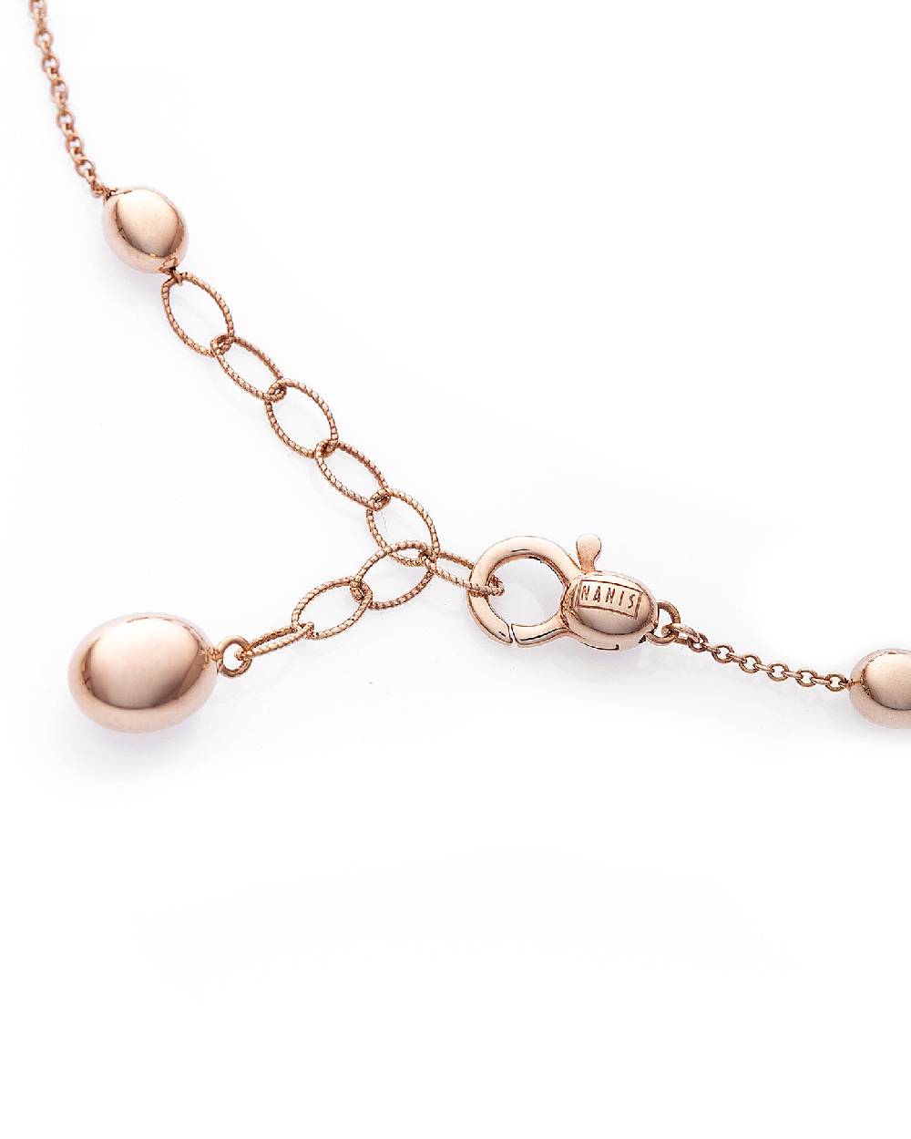 Nanis Bracciale "soffio" con boules in oro rosa – Nanis Italian Jewels Ultimi tre giorni
