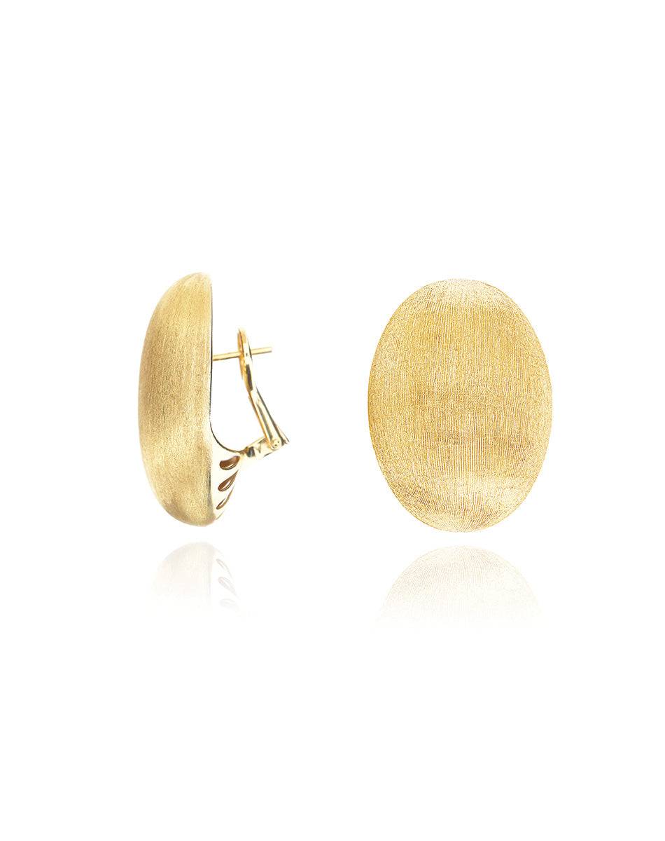 Nanis Orecchini di perle a lobo in oro "Muse" (grandi) – Nanis Italian Jewels Italia