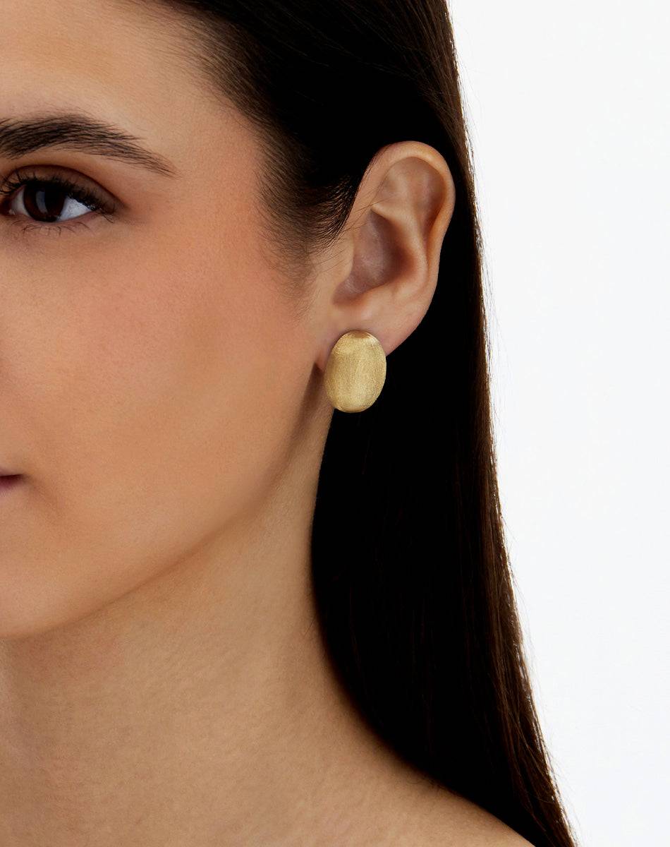 Nanis Orecchini di perle a lobo in oro "Muse" (medi) – Nanis Italian Jewels Fino Al -60%
