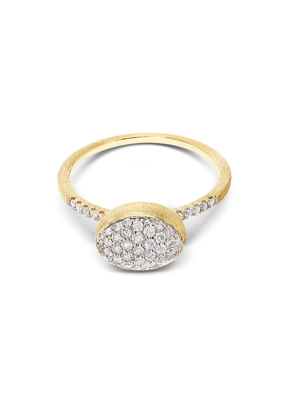 Nanis Anello di fidanzamento "DANCING ÉLITE" romantico in oro e diamanti (pi – Nanis Italian Jewels Presa