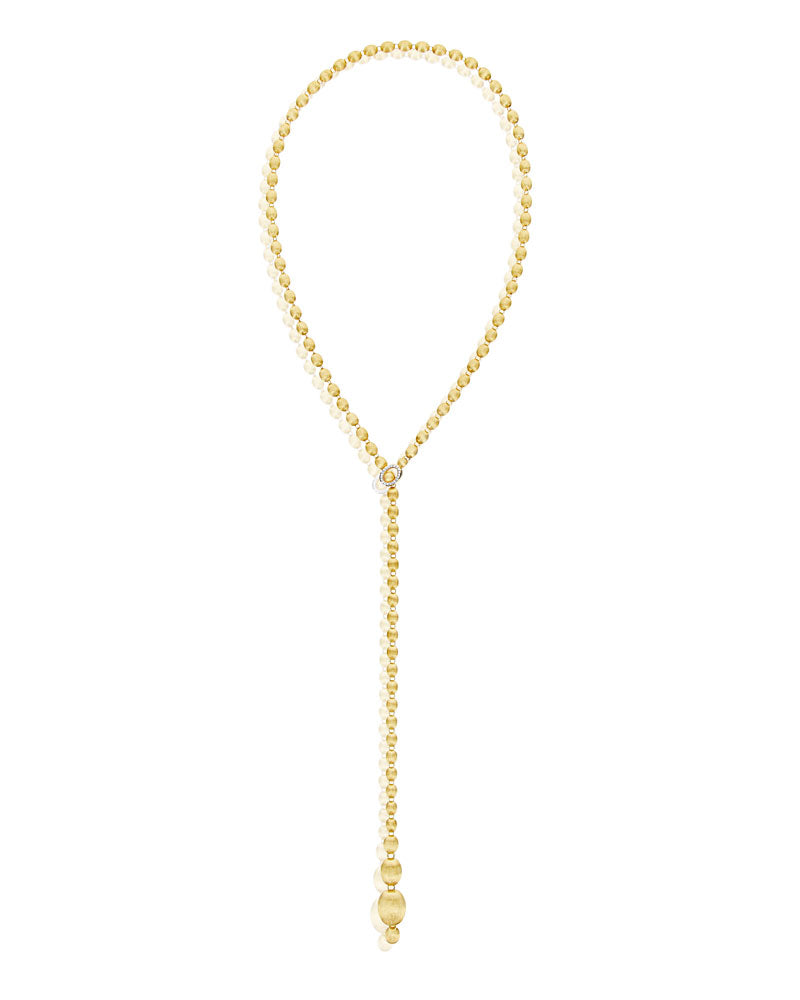 Nanis Collana iconica "IVY" convertibile con boules in oro incise a mano e d – Nanis Italian Jewels Offerta