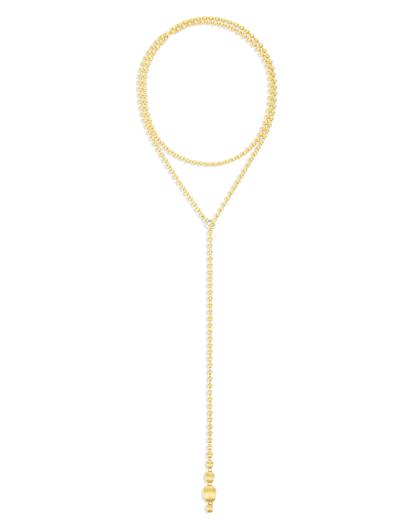 Nanis Collana iconica "IVY slim" convertibile con boules in oro incise a man – Nanis Italian Jewels Economico
