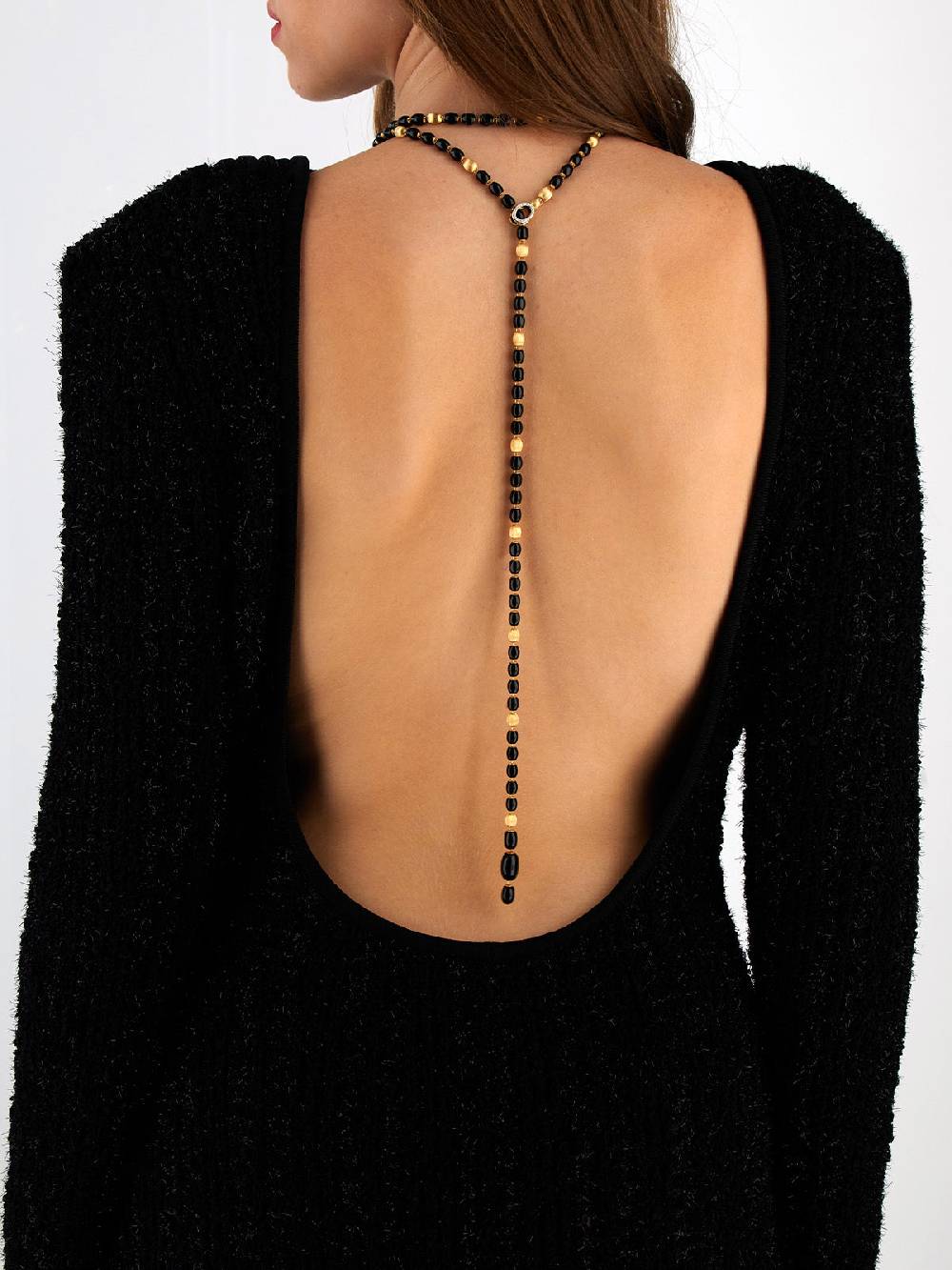 Nanis Collana statement IVY "MYSTERY BLACK" convertibile in oro, diamanti e – Nanis Italian Jewels Saldi Di Fabbrica