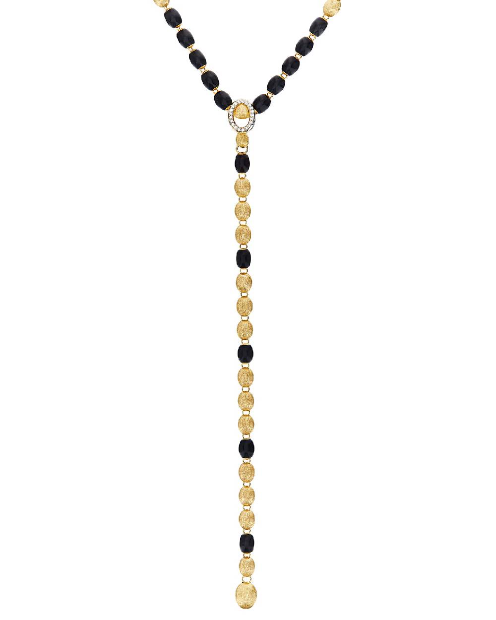 Nanis Bracciale IVY "MYSTERY BLACK" con boules in oro, diamanti e onice nero – Nanis Italian Jewels Vendite Flash