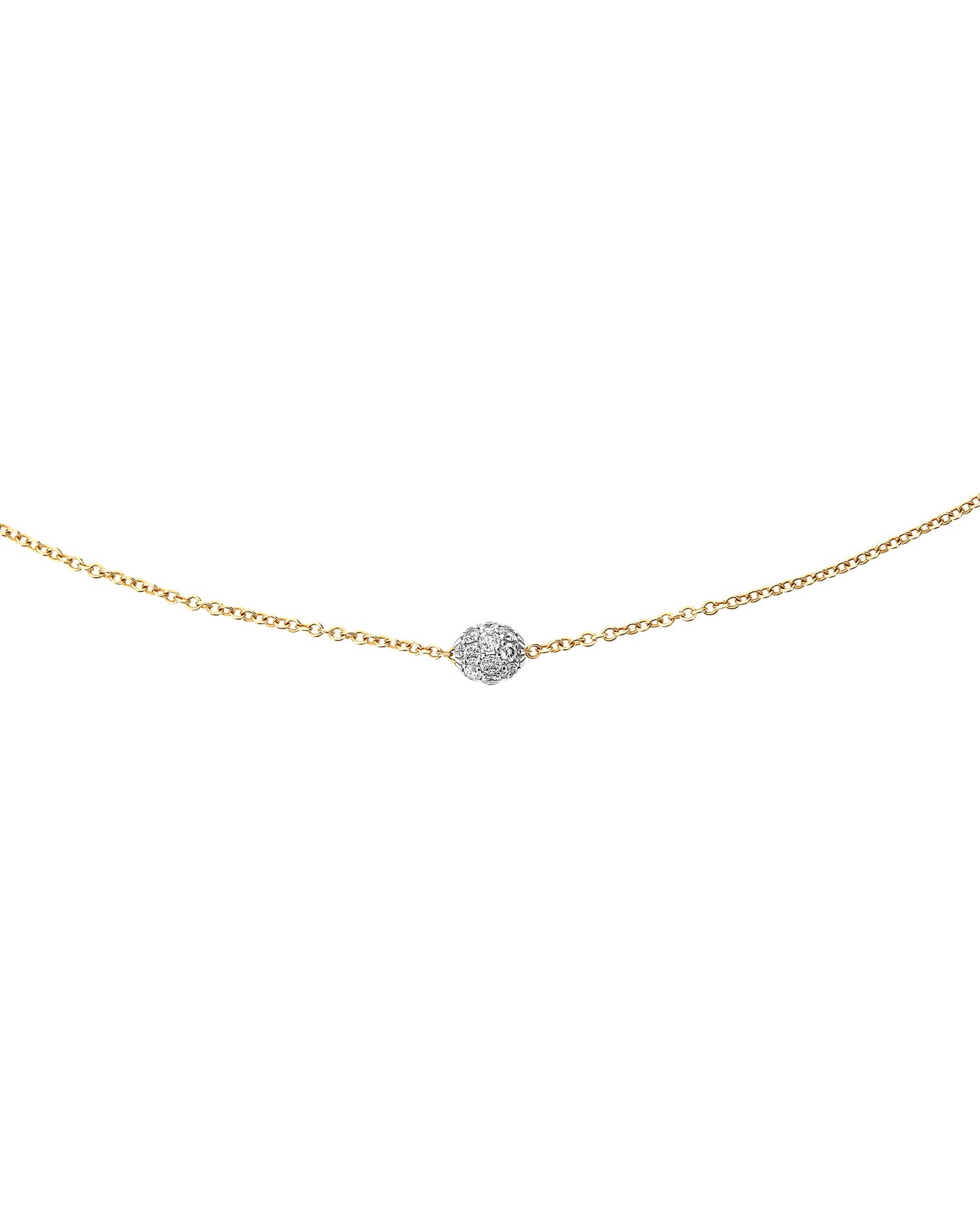 Nanis Collana punto luce "DANCING ÉLITE" in oro e dettaglio in diamanti – Nanis Italian Jewels Nuovo