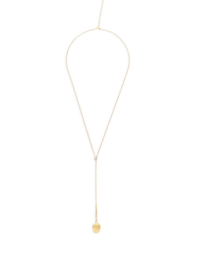 Nanis Collana "CANDLE" pendente con ciondolo in oro e diamanti – Nanis Italian Jewels Promozione
