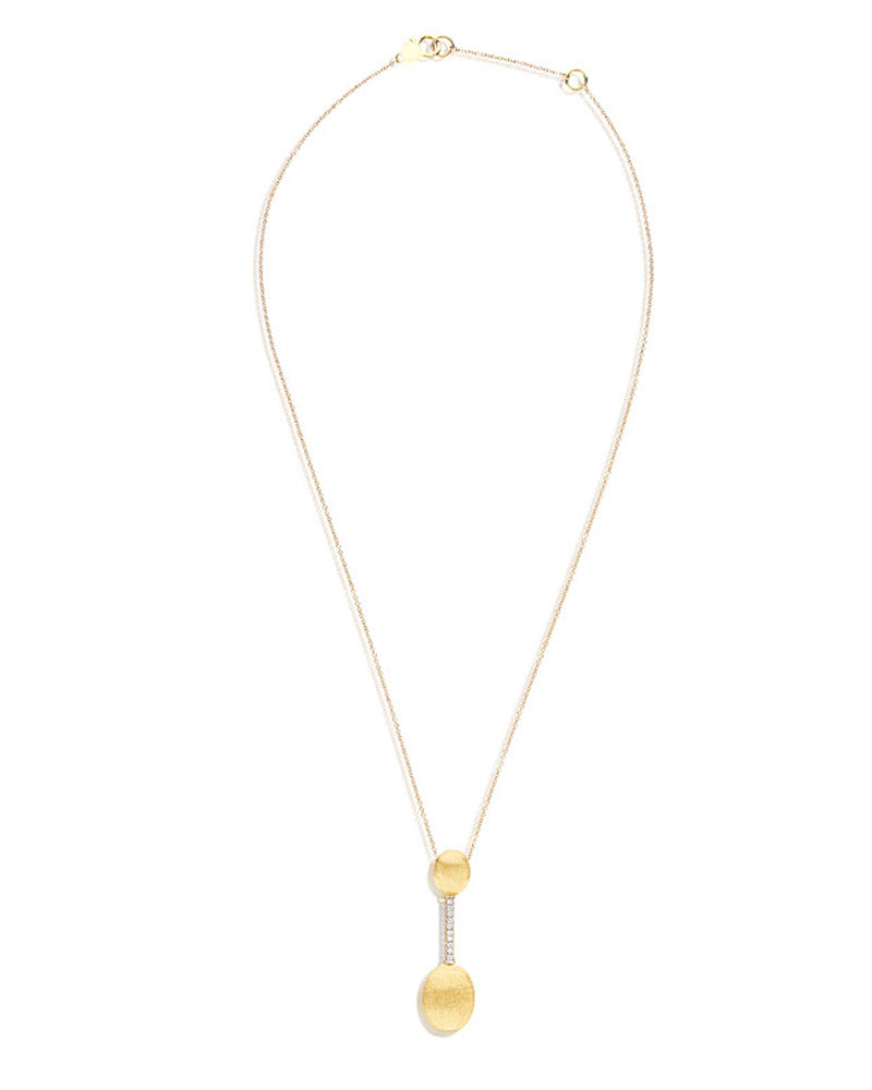 Nanis Collana "DANCING ÉLITE" con ciondolo elegante in oro e diamanti – Nanis Italian Jewels Soddisfazione Garantita