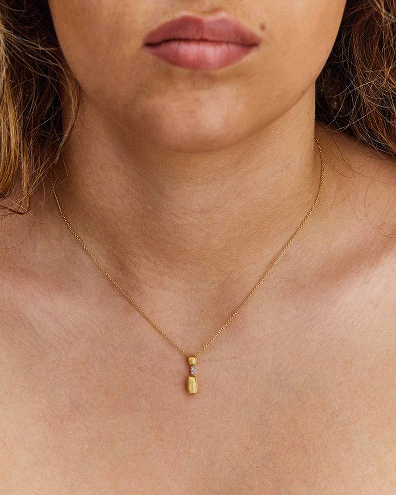 Nanis Collana "DANCING ÉLITE" con ciondolo in oro e diamanti – Nanis Italian Jewels Negozi Online
