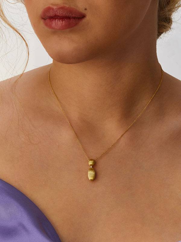 Nanis Collana "DANCING ÉLITE" con ciondolo piccolo in oro e piccolo dettagli – Nanis Italian Jewels Acquista Ora