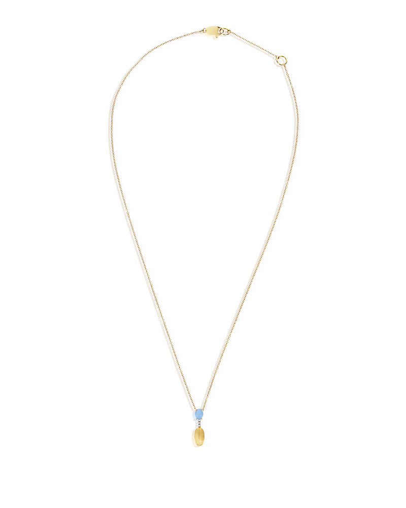 Nanis Collana "DANCING AZURE" pendente con ciondolo in oro, barrette di diam – Nanis Italian Jewels I Più Venduti