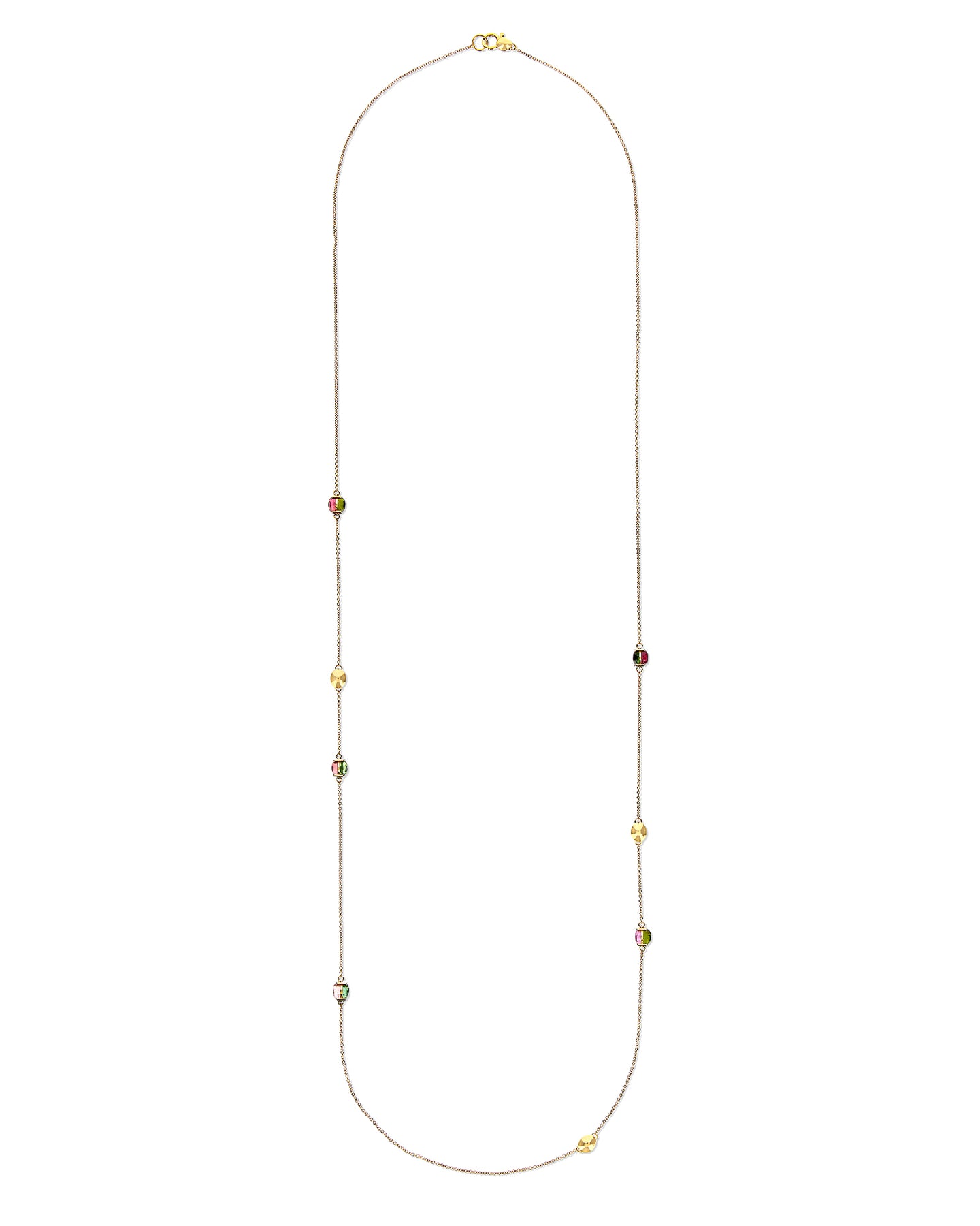 Nanis Collana "DANCING TOURMALINES" lunga in oro e tormaline colorate – Nanis Italian Jewels Hotsell