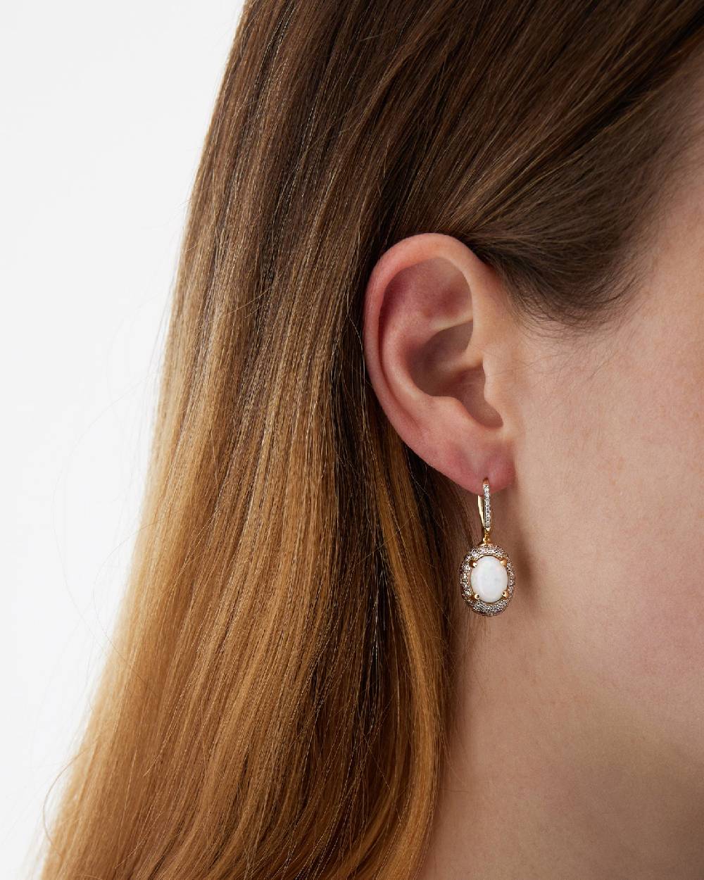 Nanis Orecchini CILIEGINE "DANCING REVERSE" double face in oro, zaffiri rosa – Nanis Italian Jewels In Linea