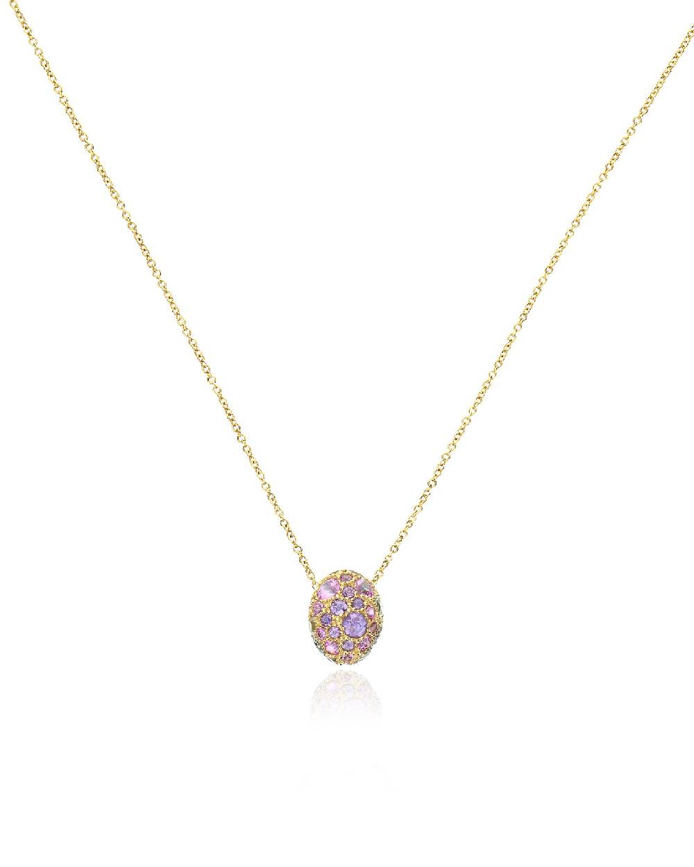 Nanis Collana "DANCING REVERSE" double face con ciondolo in oro, diamanti, t – Nanis Italian Jewels Sottocosto
