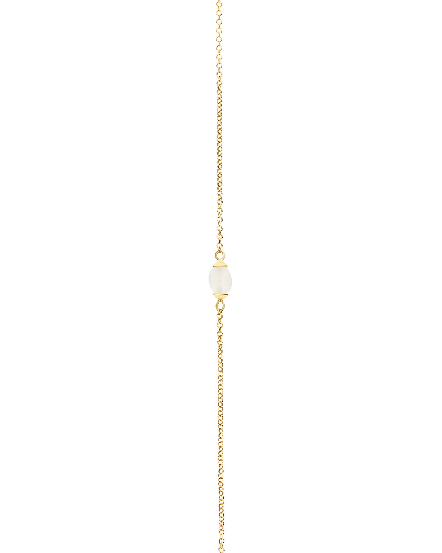 Nanis Collana "WHITE DESERT" in oro e pietra di luna (lunga) – Nanis Italian Jewels Fino Al -60%