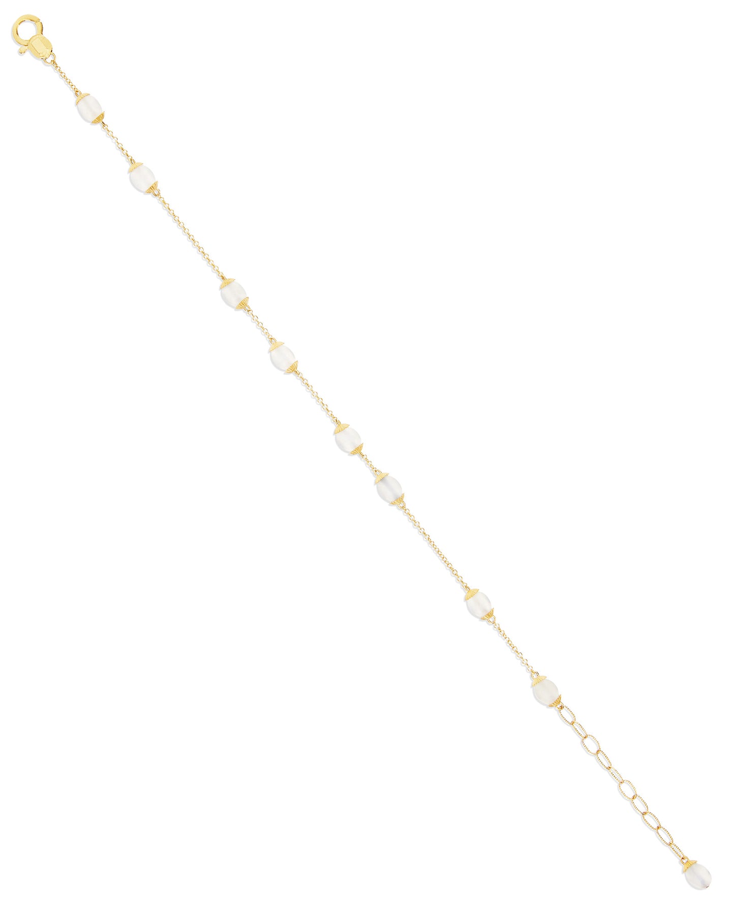 Nanis Bracciale "WHITE DESERT" in oro e pietra di luna – Nanis Italian Jewels Prezzo Ridotto
