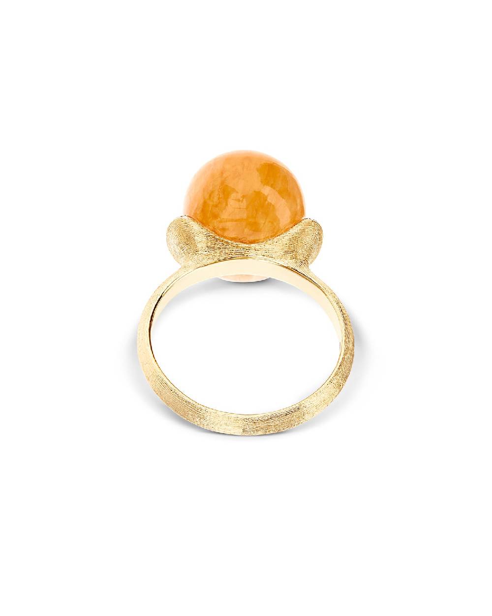 Nanis Anello "PETRA" in oro, diamanti e avventurina arancione (grande) – Nanis Italian Jewels Vendita Calda