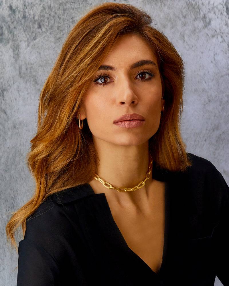 Nanis Collana "LIBERA" con catena in oro – Nanis Italian Jewels Moda