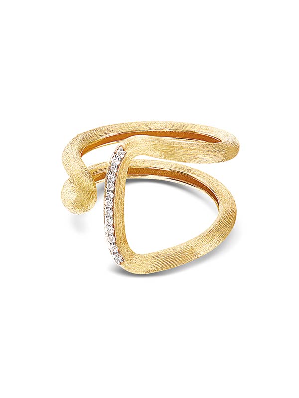 Nanis Anello "LIBERA" contemporaneo in oro e diamanti – Nanis Italian Jewels Consegna Veloce