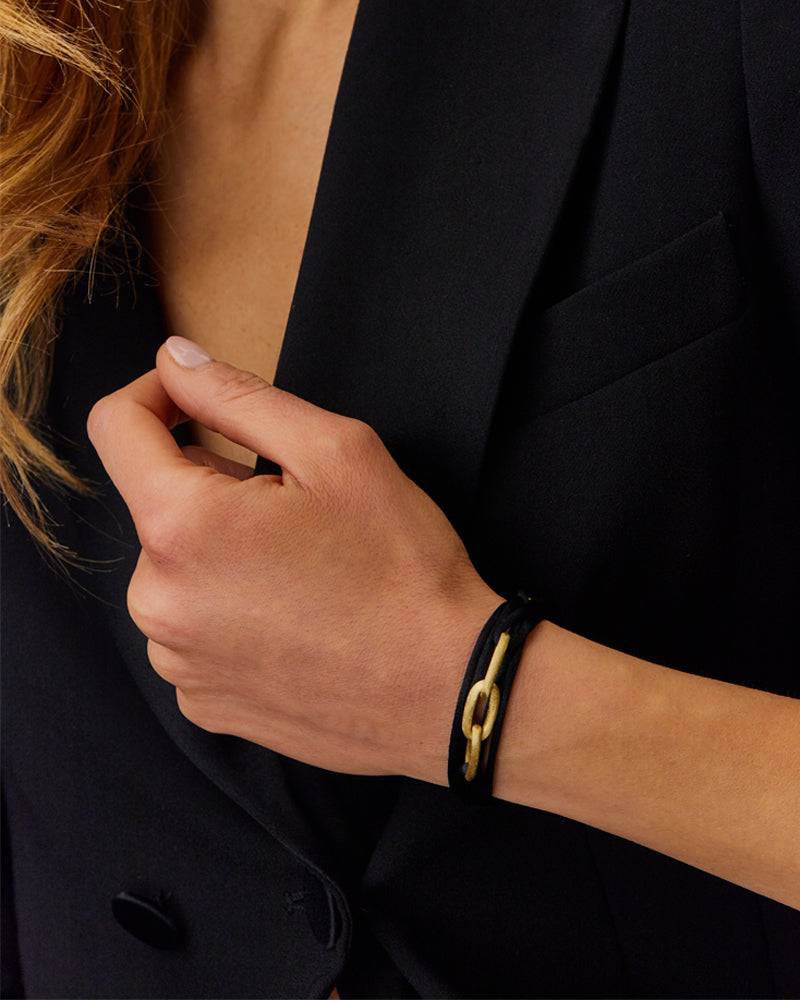 Nanis Bracciale collana "LIBERA SOUL" con triplo elemento in oro – Nanis Italian Jewels Novità