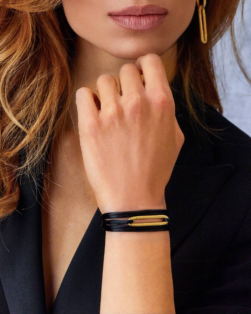 Nanis Bracciale collana "LIBERA SOUL" con elemento in oro – Nanis Italian Jewels Presa