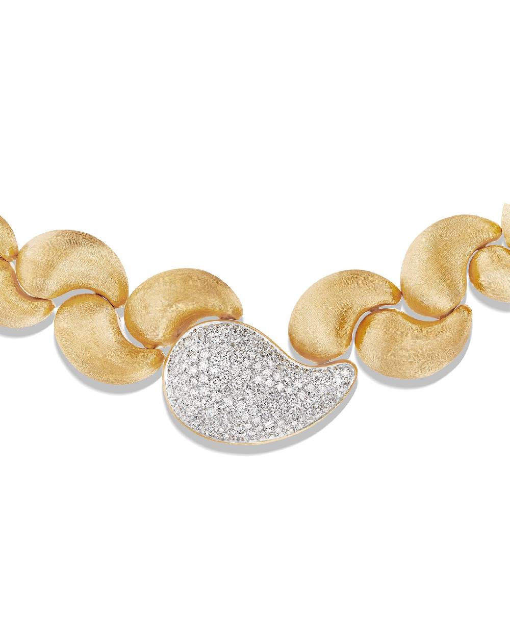 Nanis Collana statement "CASHMERE" in oro e diamanti – Nanis Italian Jewels Presa