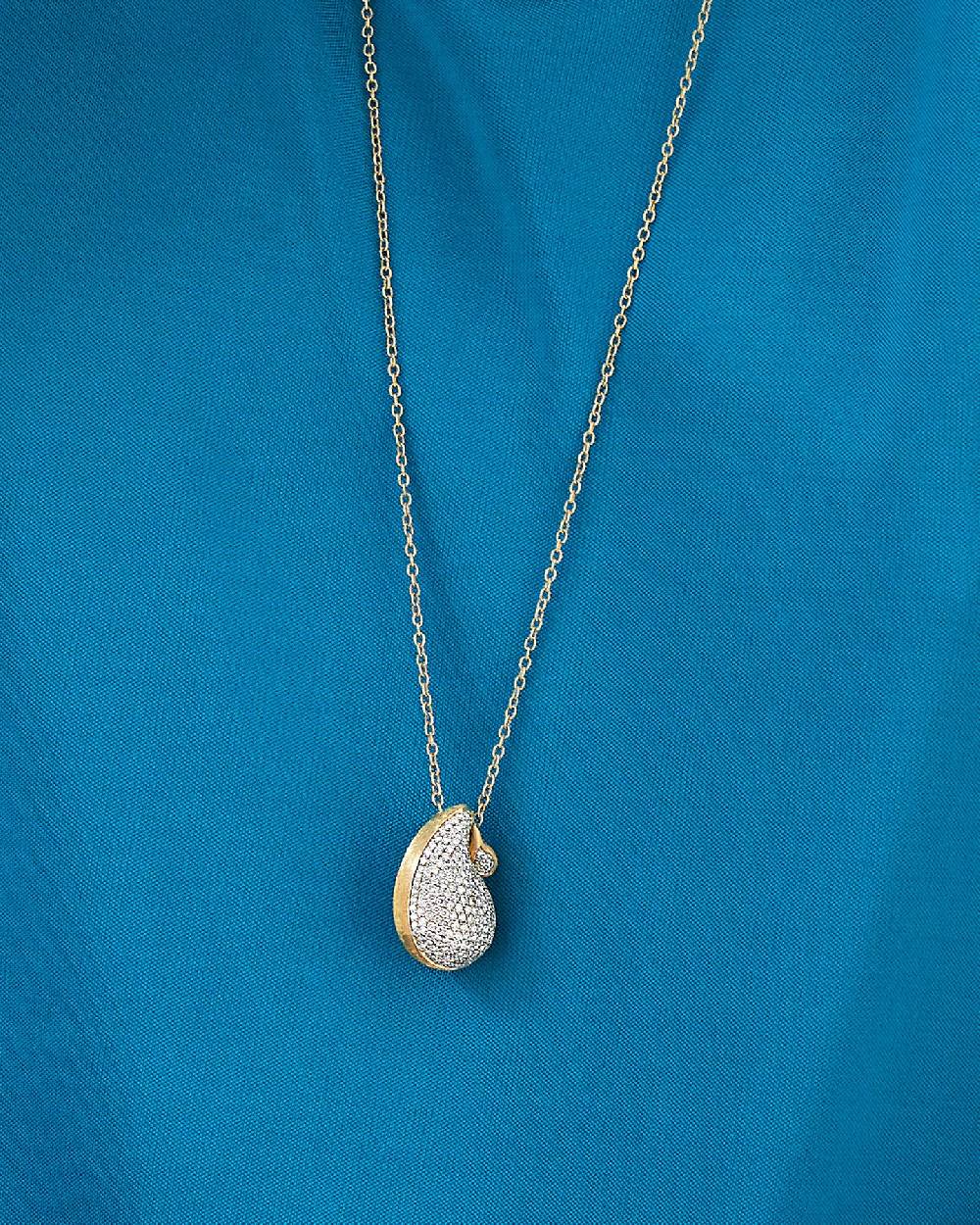 Nanis Collana "CASHMERE" pendente con ciondolo in oro e diamanti – Nanis Italian Jewels Economico