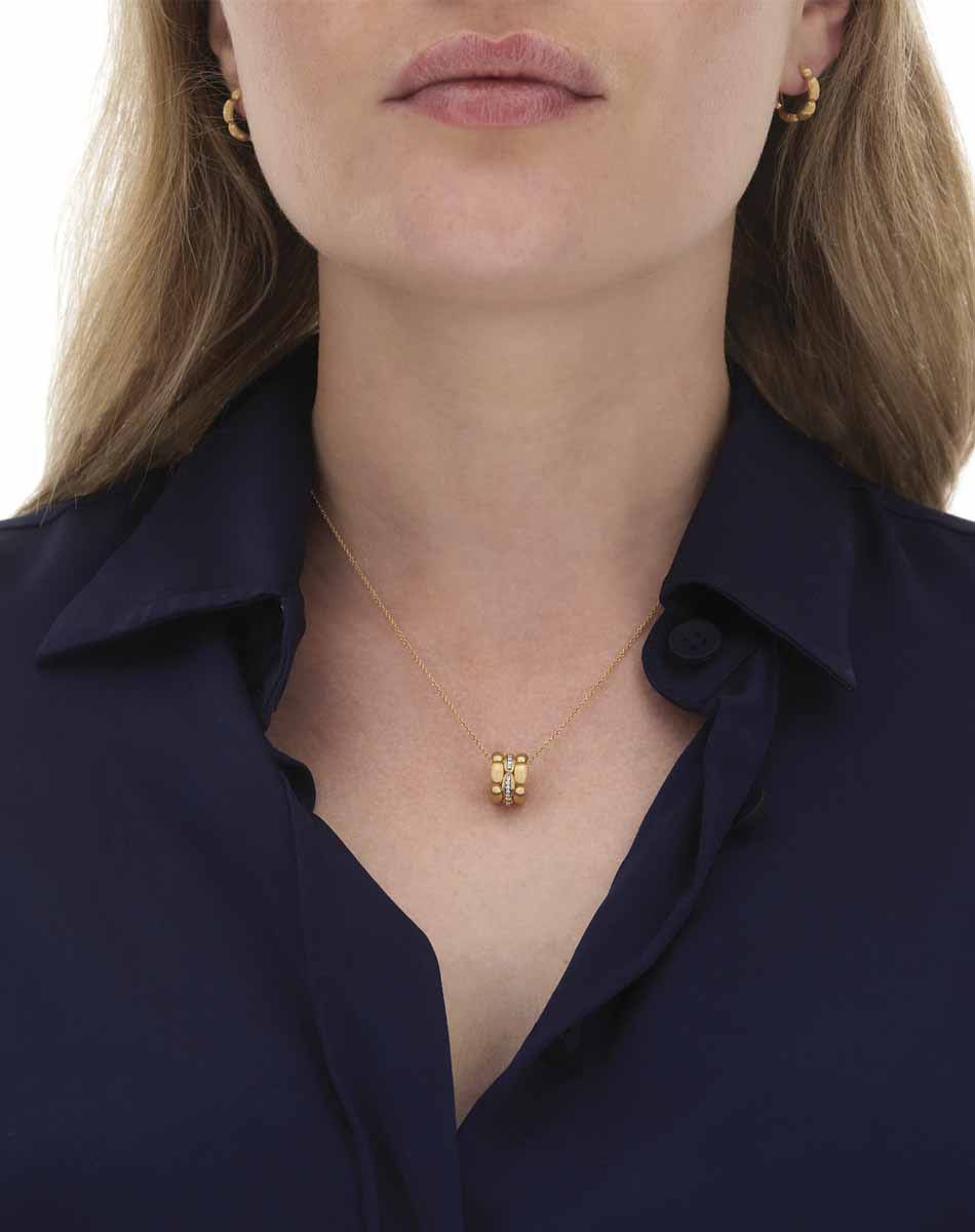Nanis Collana "Diva" con pendente in oro e diamanti – Nanis Italian Jewels Vendita Calda