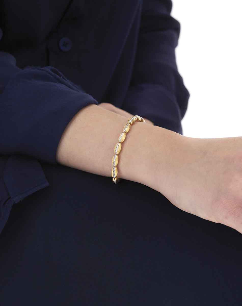 Nanis Bracciale tennis "Diva" in oro e diamanti – Nanis Italian Jewels Saldi Di Fabbrica