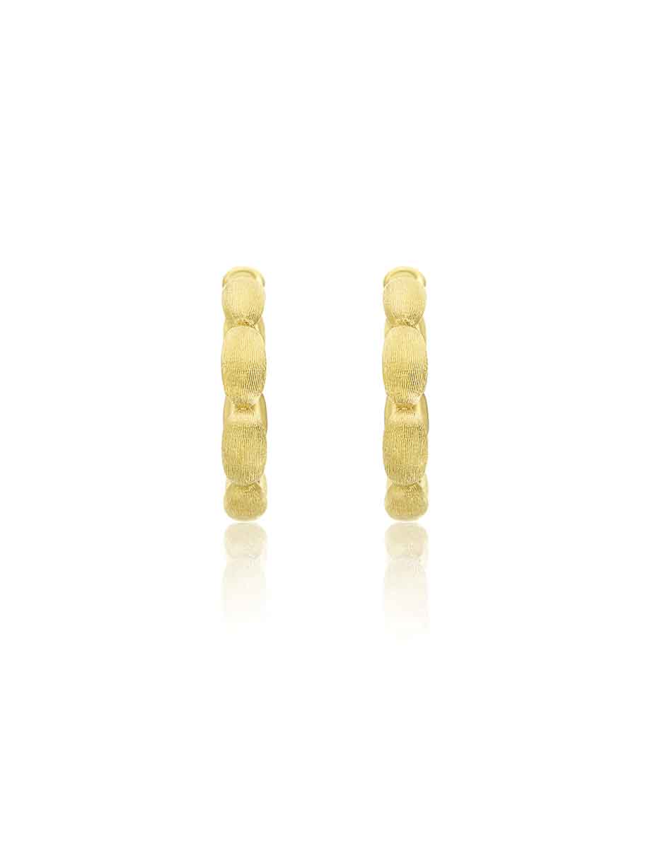 Nanis Orecchini a cerchio grandi "Diva" in oro – Nanis Italian Jewels In Saldo