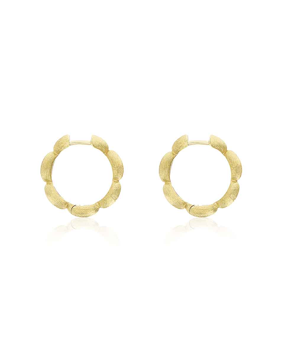 Nanis Orecchini a cerchio medi "Diva" in oro – Nanis Italian Jewels Nuova