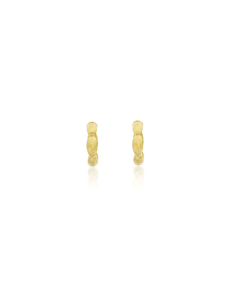 Nanis Orecchini a cerchio piccoli "Diva" in oro – Nanis Italian Jewels Moda