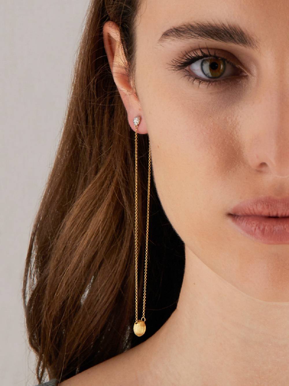 Nanis Orecchini "LUCE" pendenti lunghi in oro e diamanti – Nanis Italian Jewels Ultimo giorno