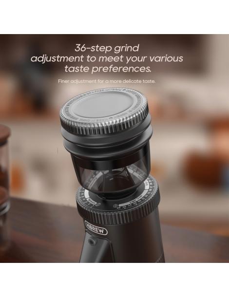 HiBREW G5 Macinacaffè elettrico macinatura a 36 ingranaggi regolabile per Espresso/Turco/Pour Over/Mocca/Drip C Offerte