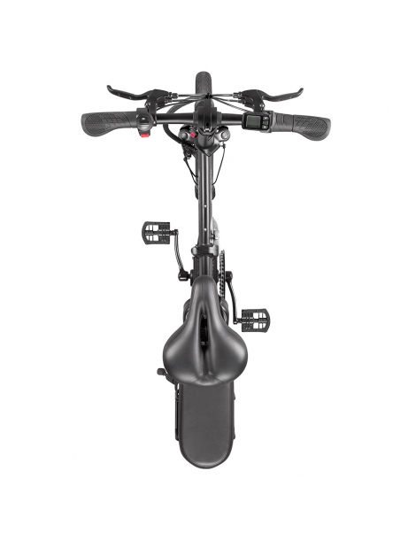 DYU A5 Pneumatico 14*1.95inch Bicicletta elettrica pieghevole Chilometraggio massimo 60KM Motore da 350W Batteria 7 5 Ah Shopping Online