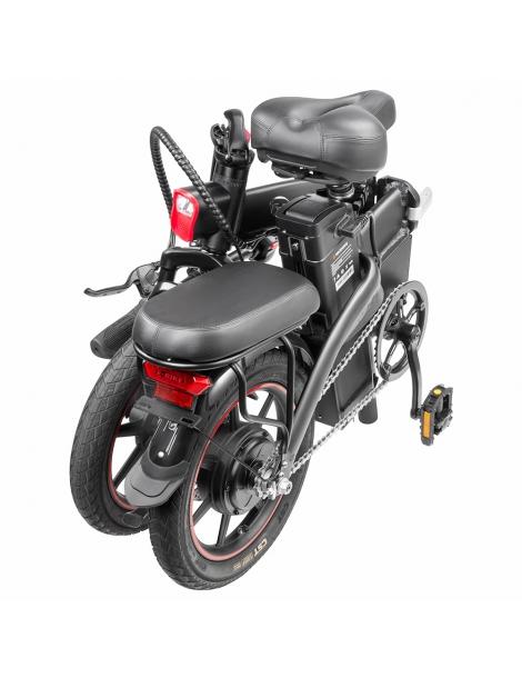 DYU A5 Pneumatico 14*1.95inch Bicicletta elettrica pieghevole Chilometraggio massimo 60KM Motore da 350W Batteria 7 5 Ah Shopping Online