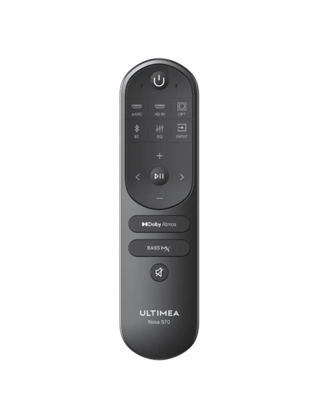 Ultimea Nova S70 Soundbar con subwoofer 3.1.2 canali 4K Dolby Vision HDR Pass-Through 3 modalità EQ Qualità Garantita