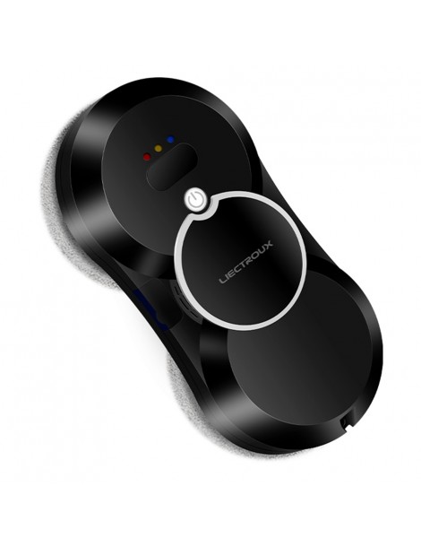 Liectroux HCR-10 Robot lavavetri serbatoio dell'acqua da 30 ml ultrasottile da 6 8 cm 2800 Pa - Nero Sottocosto