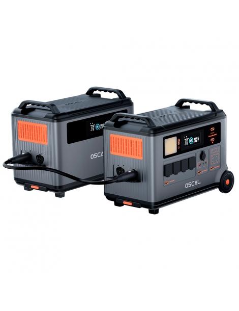 Blackview Oscal PowerMax 3600 Stazione di alimentazione robusta + Oscal BP3600 3600Wh Batteria supplementare Offerta